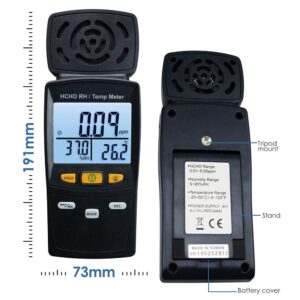 Tenmars TM-802 HCHO:Temperature:Humidity Meter Contoh Gambar