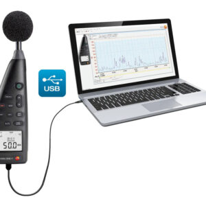 Testo 816-1 Sound Level Meter Contoh Gamabr