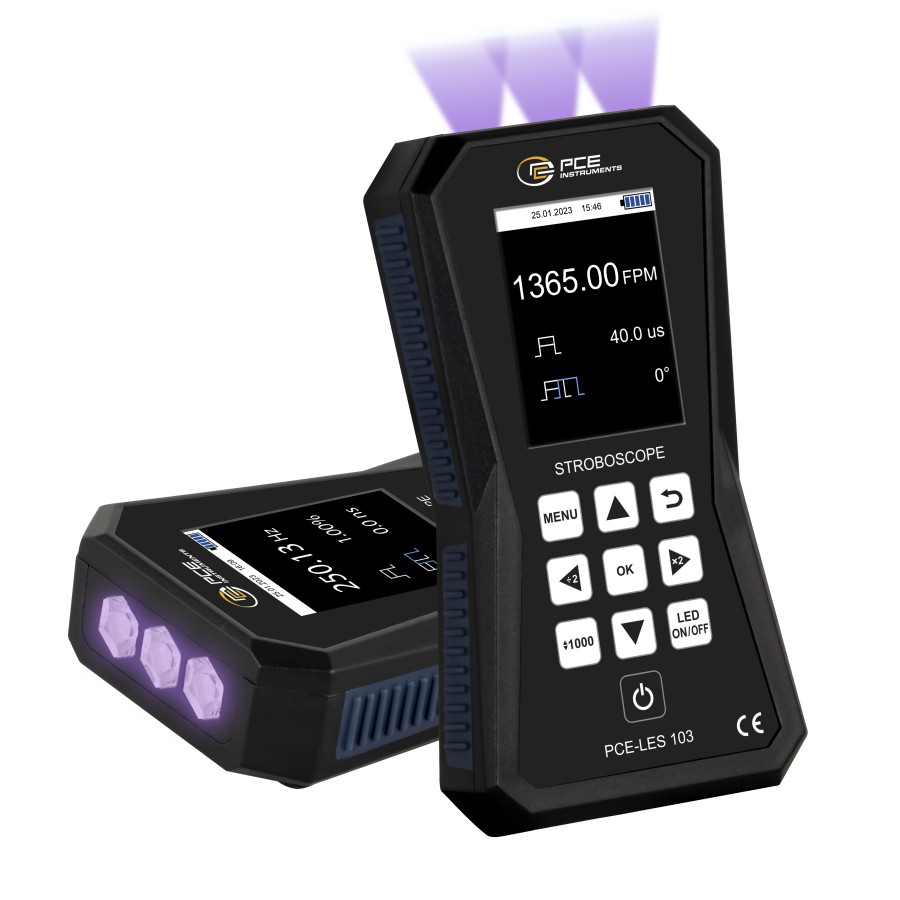 PCE-LES 103 Tachometer Handheld PCE-LES 103 Tachometer Handheld Contoh Gambar(1)
