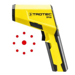 Trotec TP10 Infrared Thermometer Multi-Point Laser Contoh Gambar