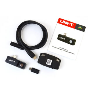 UNI-T UTi120 Infrared Thermal Imager Termometer Temperature Mobile Contoh Gambar