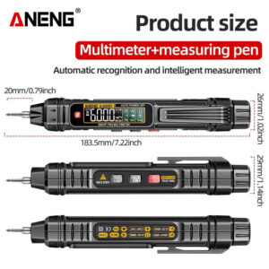 Aneng A3005D 6000 Counts Pen-type Digital Multimeter True RMS Contoh Gamabar