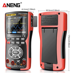 Aneng AOS03 Oscilloscope Multimeter Signal Generator Contoh Gambar