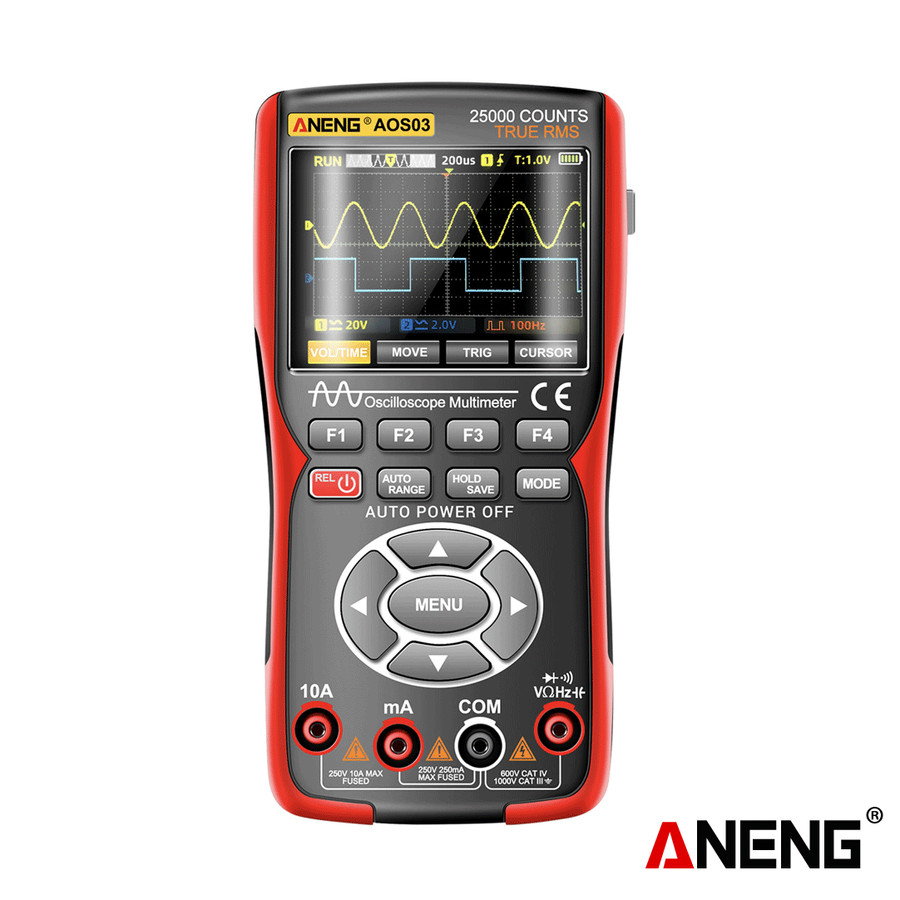Aneng AOS03 Oscilloscope Multimeter Signal Generator Aneng AOS03 Oscilloscope Multimeter Signal Generator