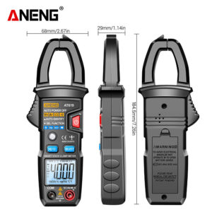 Aneng AT619 Clamp Meter Voice Broadcast Automatic Contoh Gambar