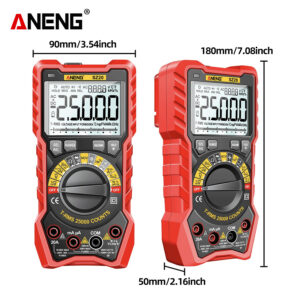 Aneng SZ20 Pro 25000 Counts Multimeter Smart Manual Contoh Gambar