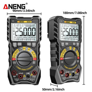 Aneng SZ20 Pro Digital Multimeter NCV AC:DC Contoh Gambar