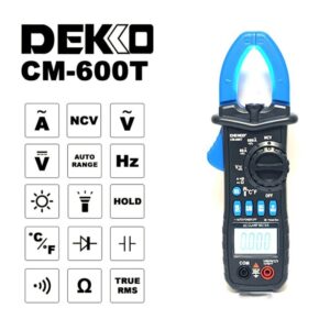 Dekko CM-600T AC Digital Clamp Meter