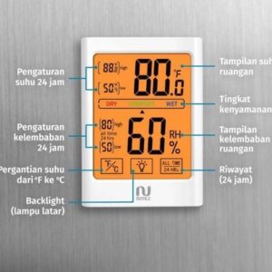 Notale Hygrometer Thermometer Humidity Meter Contoh Gambar