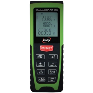 Imex Bullseye 80m Laser Distance m