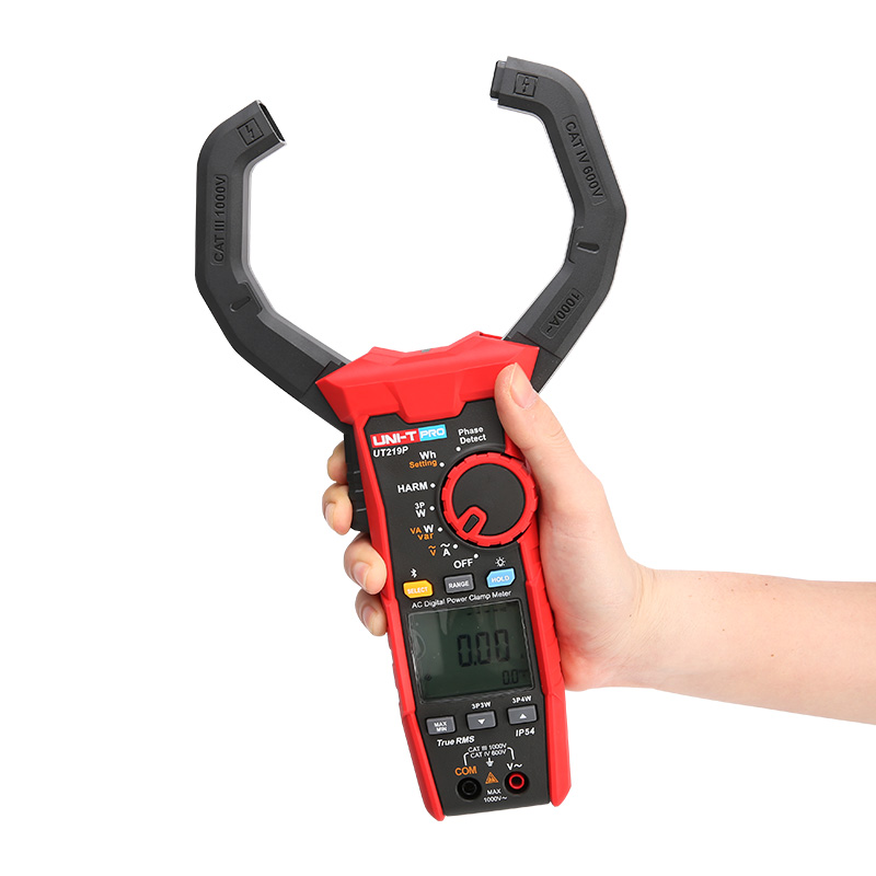 UNI-T UT219P Smart Power And Harmonics UNI-T UT219P Clamp Meteran Smart Power And Harmonics Contoh Gambar(2)