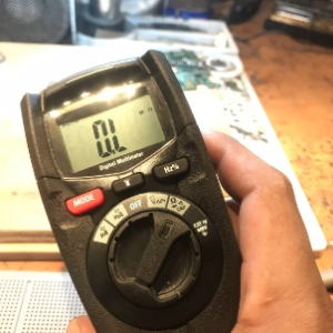 krisbow Multimeter Digital ncv 600v Contoh Gambar