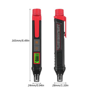 HABOTEST HT59A Gas Leak Detector Portable Contoh Gambar