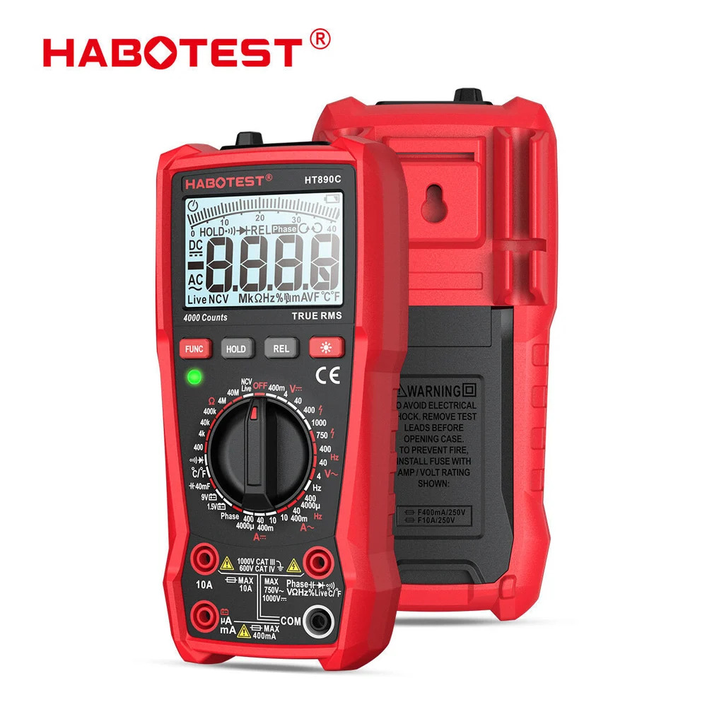 HABOTEST HT890C Typical Digital Multimeter AC DC HABOTEST HT890C Typical Digital Multimeter AC DC