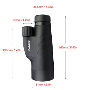 SVBONY SV45 Monoculars Telescope 10x50 Zoom Contoh Gambar