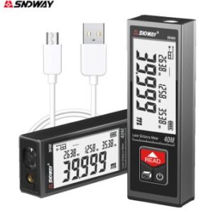 SNDWAY SW-B60 Laser Digital Mini Range Finder Indoor