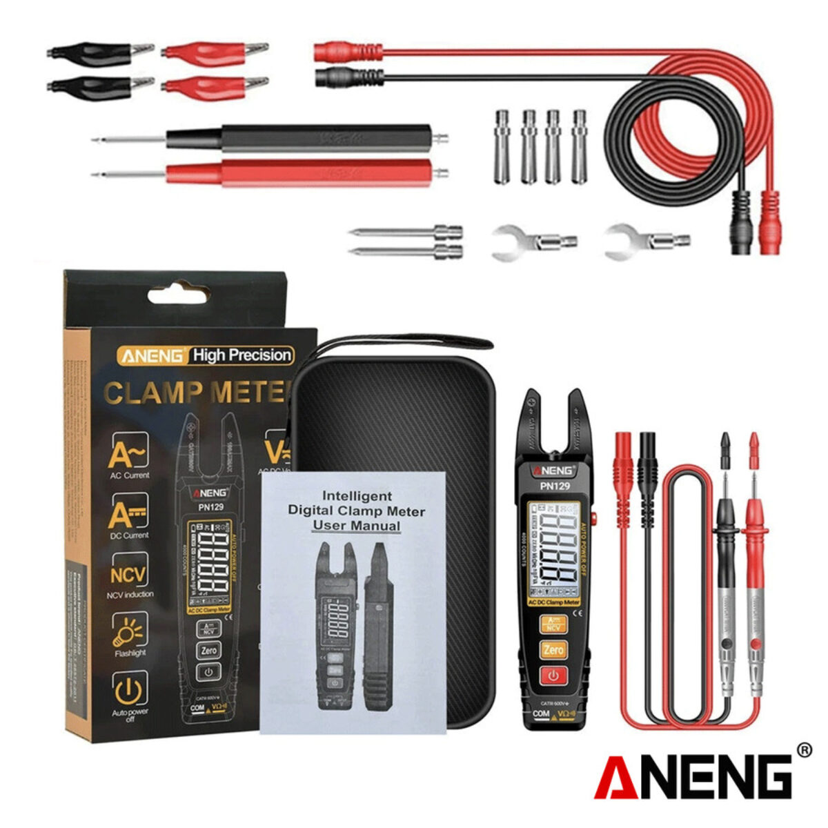 Jual Aneng PN129 Pro Clamp Meter Harga Murah Terbaru 2026