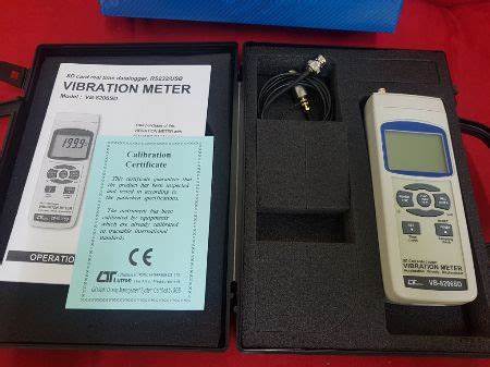 Lutron VB-8206SD Vibration Meter Lutron VB-8206SD Vibration Meter 1