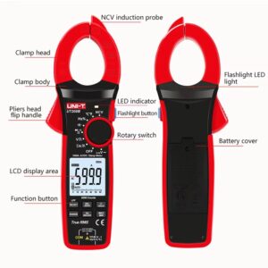 UNI-T UT205E Analog Digital clamp Meter Current Clamps AC DC 1