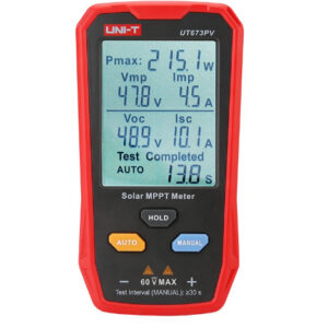 UNI-T UT673PV Solar MPPT Meter Photovoltaic Maximum Power Short