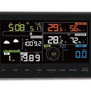 MISOL WH2900 Weather Station with Touch Viewer Console 1