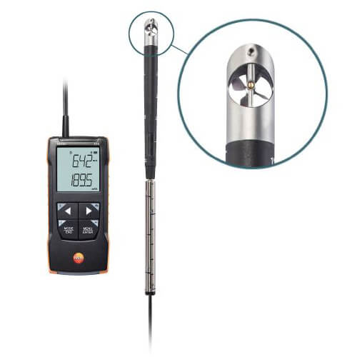 TESTO 416 Digital Vane Anemometer TESTO 416