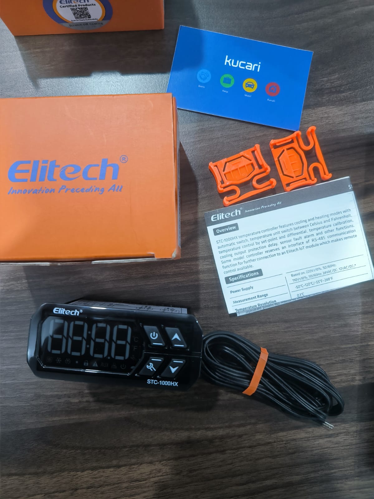 Elitech STC1000HX Thermostat Elitech STC1000HX Thermostat 1