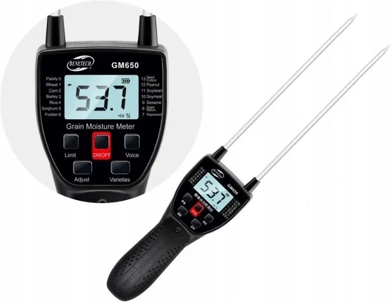 Benetech GM650B Grain Moisture Meter Benetech GM650B