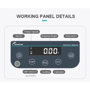 JOANLAB JNB 2001 200gr Precision Balance