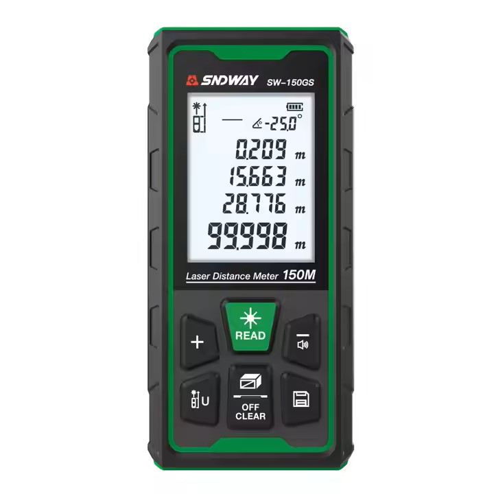 SNDWAY SW-150GS Green Laser Distance Meter SW-150GS