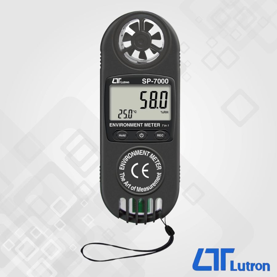 Lutron SP-7000 7 in 1 HVAC/Environment meter Anemometer-Humidity-Temp-meter-LUTRON-SP-7000