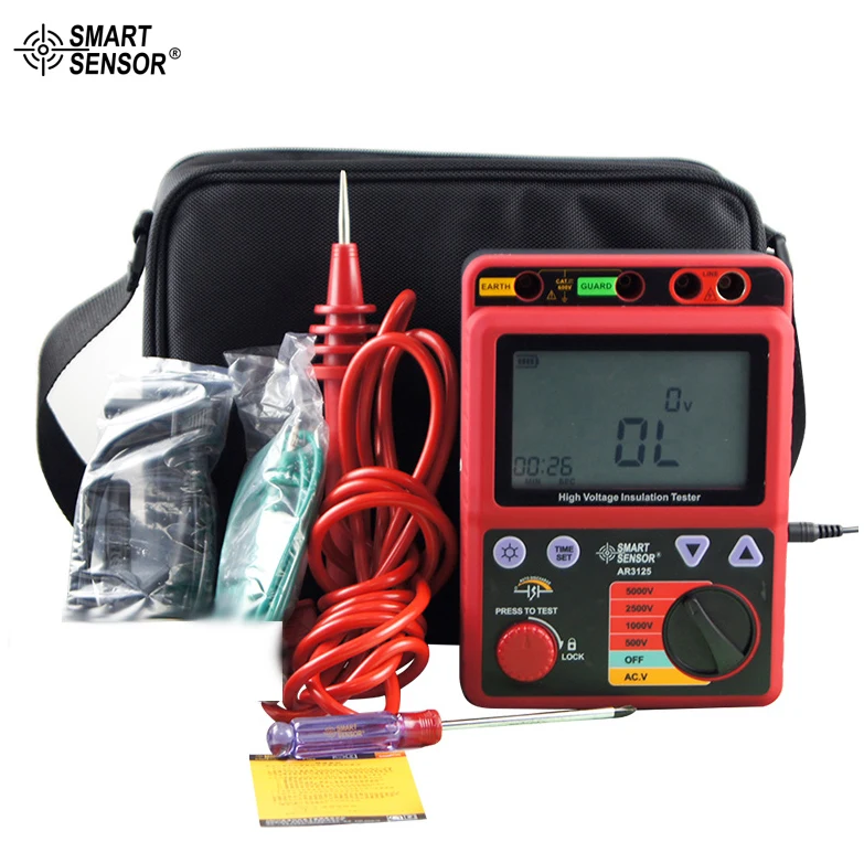 Smart Sensor AR3125 5kv insulation tester Smart Sensor AR3125 5kv insulation tester - Gambar 3