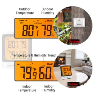 THERMOPRO TP260 digital Thermometer Hygrometer