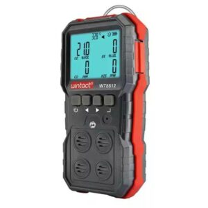 WINTACT WT8812 Gas Monitor LCD 4 in1 Combustible O2 H2S CO Gas
