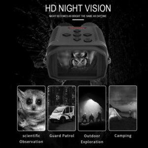 GVDA Mini Night Vision Binocular Camera Digital Teropong Siang Malam
