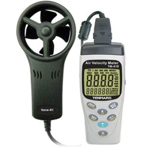 Tenmars TM412 Anemometer Temperature