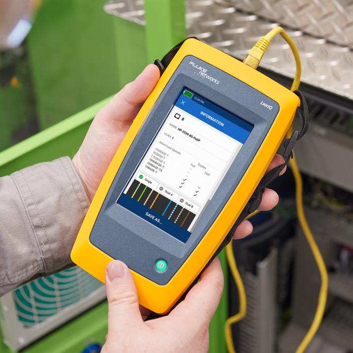 Fluke Networks LIQ-KIT-IE LinkIQ Cable+Network Advanced Industrial Ethernet Kit Fluke Networks LIQ-KIT-IE LinkIQ Cable+Network Advanced Industrial Ethernet Kit
