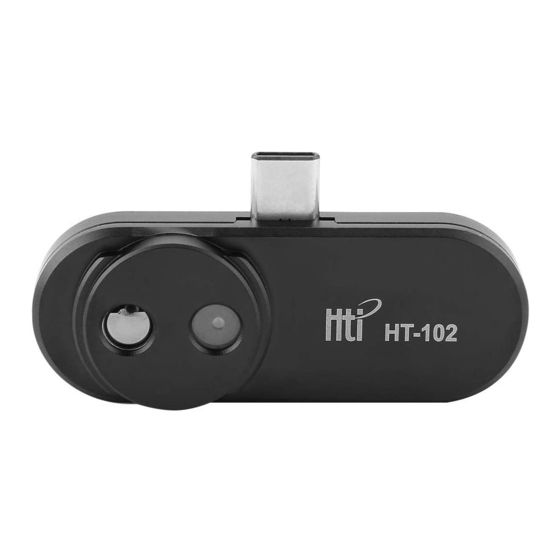 Thermal Camera Imager HTI HT-102 (32×32) USB -C Android | Infrared 300°C | Deteksi Suhu Mesin hti-ht-102