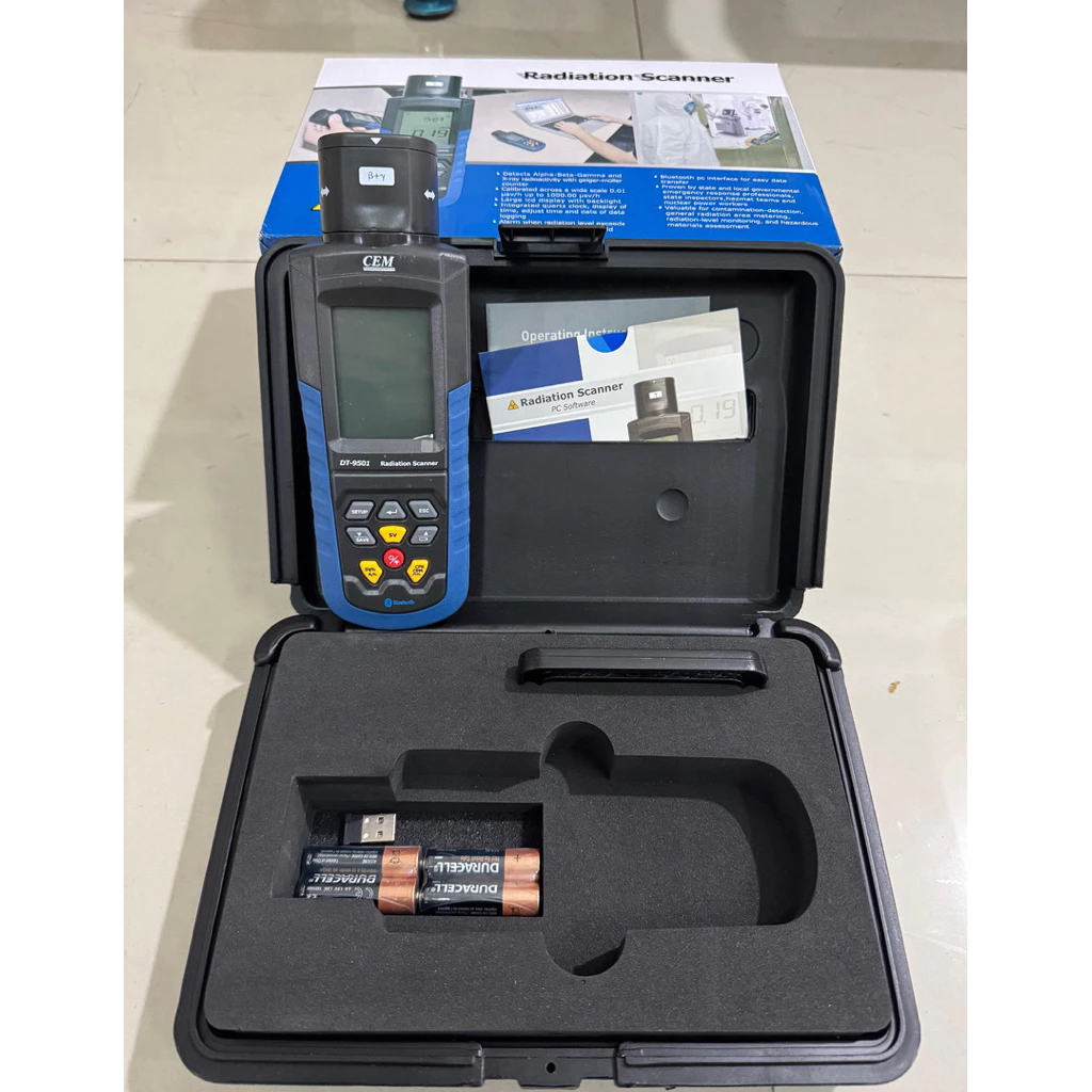 CEM DT-9501 New Nuclear Radiation Detector Professional Measures CEM DT-9501 New Nuclear Radiation Detector Professional Measures