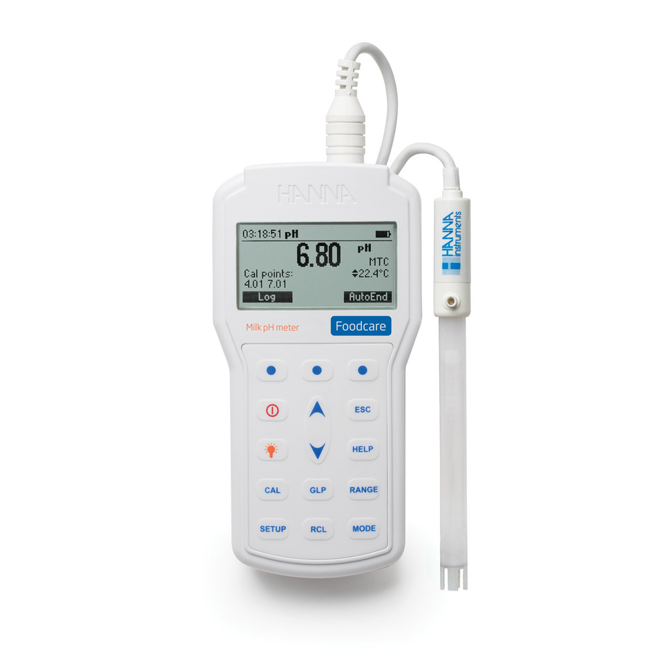 Hanna HI 98162 Professional Portable Milk pH Meter Hanna HI 98162 Professional Portable Milk pH Meter