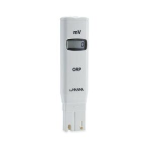 SKU HI98201 Name ORP Tester – HI98201 ORP Range ±999 mV ORP Resolution 1 mV ORP Accuracy ±5 mV Battery Type/Life 1.5V (4) / approximately 700 hours of continuous use Environment 0 to 50°C (32 to 122°F); RH max 95% Dimensions 175 x 41 x 23 mm (6.9 x 1.6 x 0.9”) Weight 95 g (3.4 oz.)