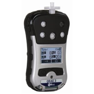 RAE Systems QRAE 3 PGM-2500 LEL H2S CO O2 Multigas Monitor