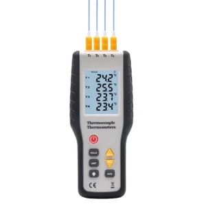 HTI HT-9815 Thermocouple Termometer 4 Channel