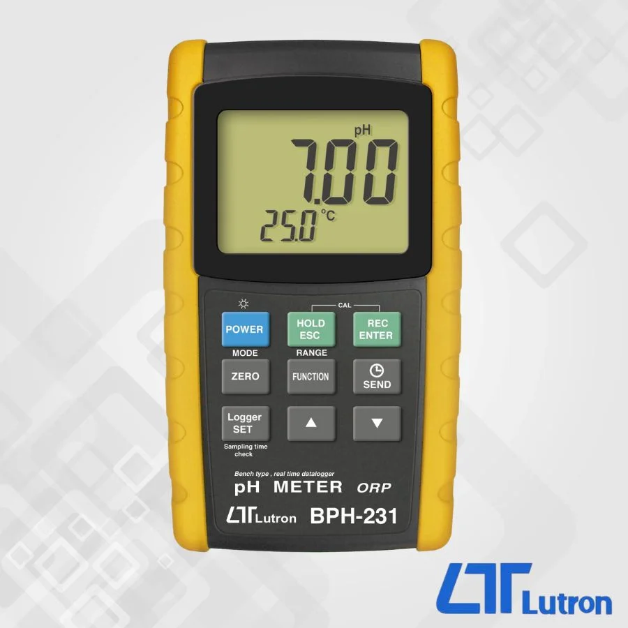 Lutron BPH-231 – pH ORP Meter Bench Type, RS232/USB Data Logger Lutron BPH-231 - pH ORP Meter Bench Type, RS232/USB