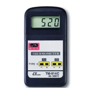 Lutron TM-914C Dual Channel Thermometer