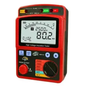 Benetech GM3123 Insulation Tester Megger Test Resistance 2.5KV Meger