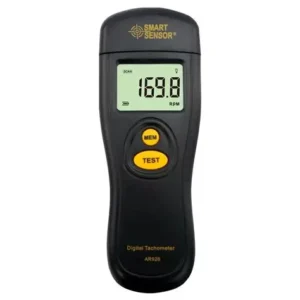 Smart Sensor AR926 Digital Laser Tachometer 2.5~99999RPM LCD