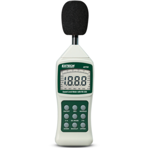 Extech 407750 sound level meter with PC interface