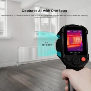 Mileseey TR20 PRO Pro Dual Camera Thermal Imaging Camera with Video Recording 320 × 240