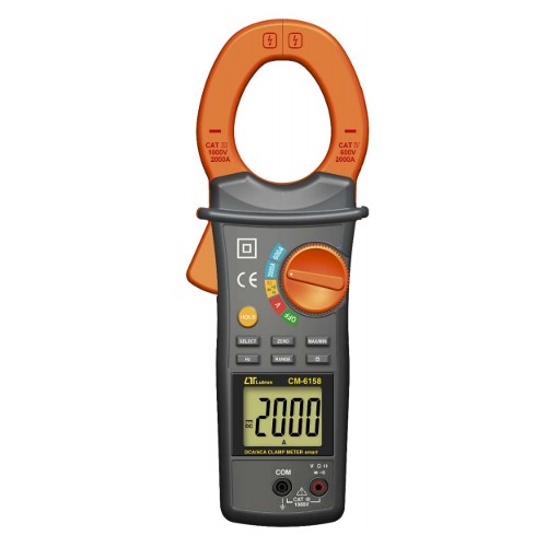 Lutron CM-6158 Clamp Meter 2000 A AC/DC Lutron-CM-6158-Clamp-Meter